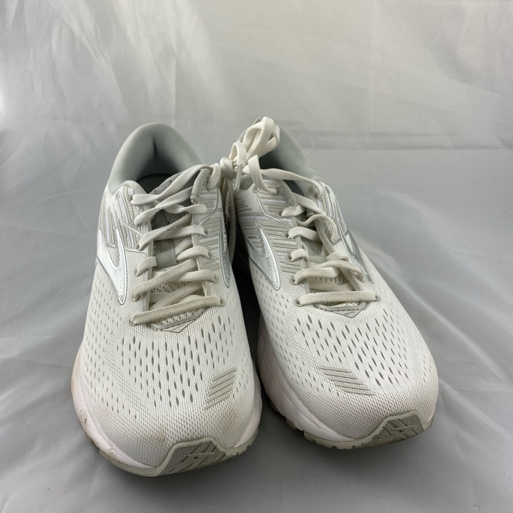 BROOKS Adrenaline GTS 19 WHITE SILVER Running Shoe